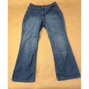 Duck Head Blue Straight Leg Jeans Womens 12P